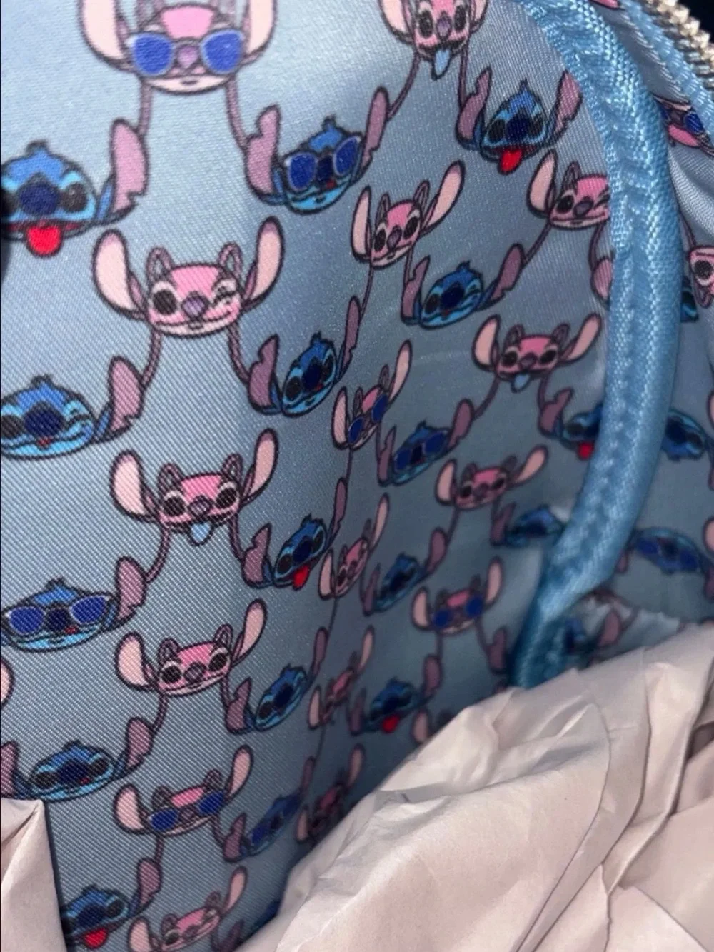 Loungefly Disney Lilo and Stitch Snow Cone Date Night mini backpack